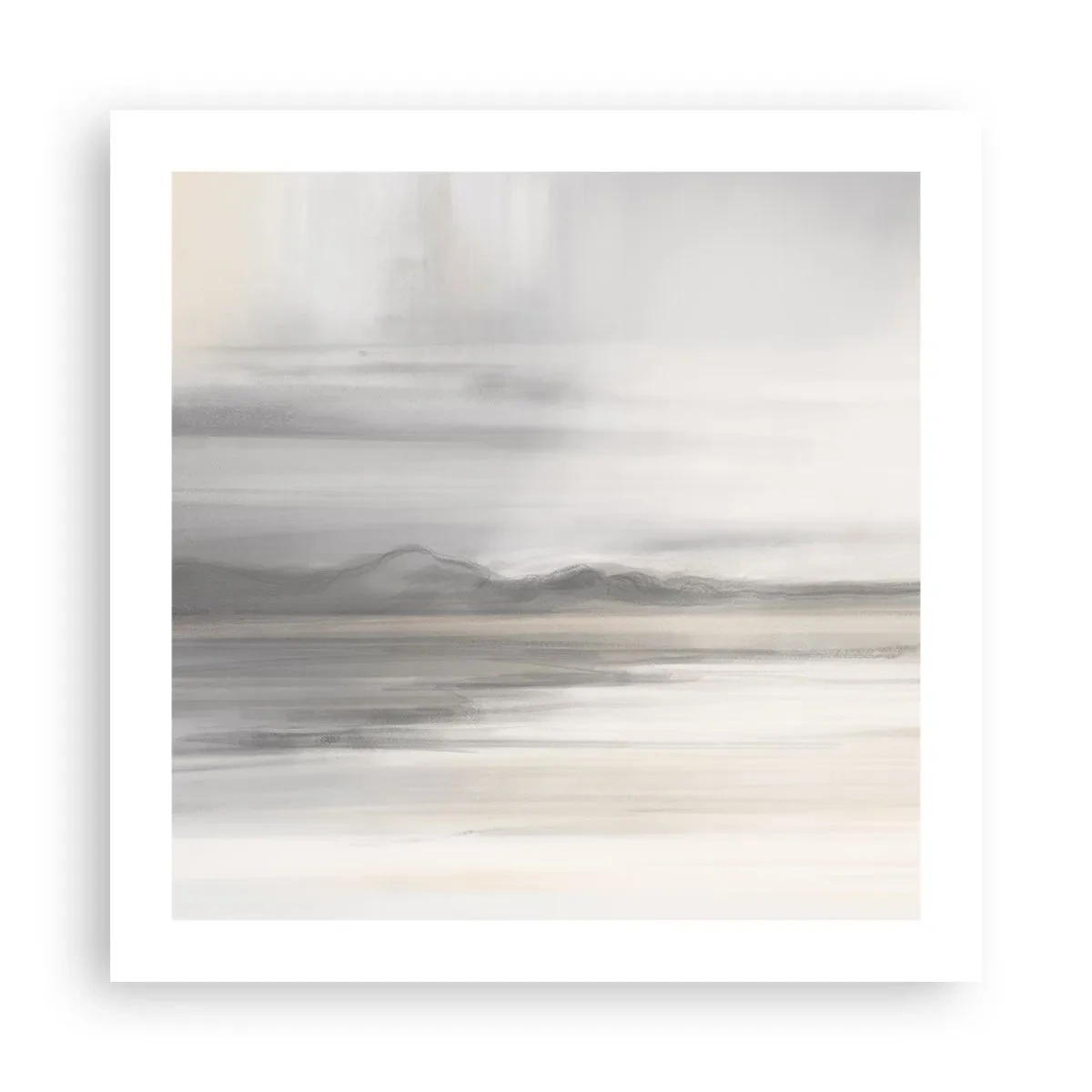 Plakát - Zamyšlená dálka - 50x50 cm