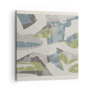 Obraz na plátně - Kompozice za sklem - 50x50 cm