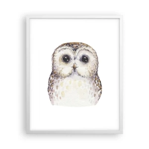 Plakát v bílém rámu - Podívej se mi do očí - 40x50 cm