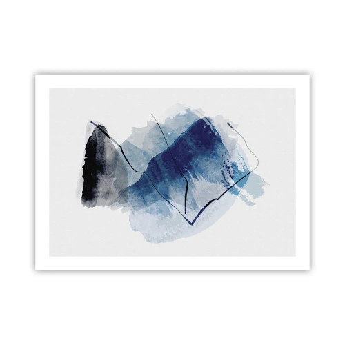 Plakát - Ledová hora - 70x50 cm