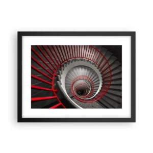 Plakát v černém rámu - Architektonické hry - 40x30 cm