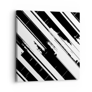 Obraz na plátně - Intenzivní a dynamická kompozice - 30x30 cm
