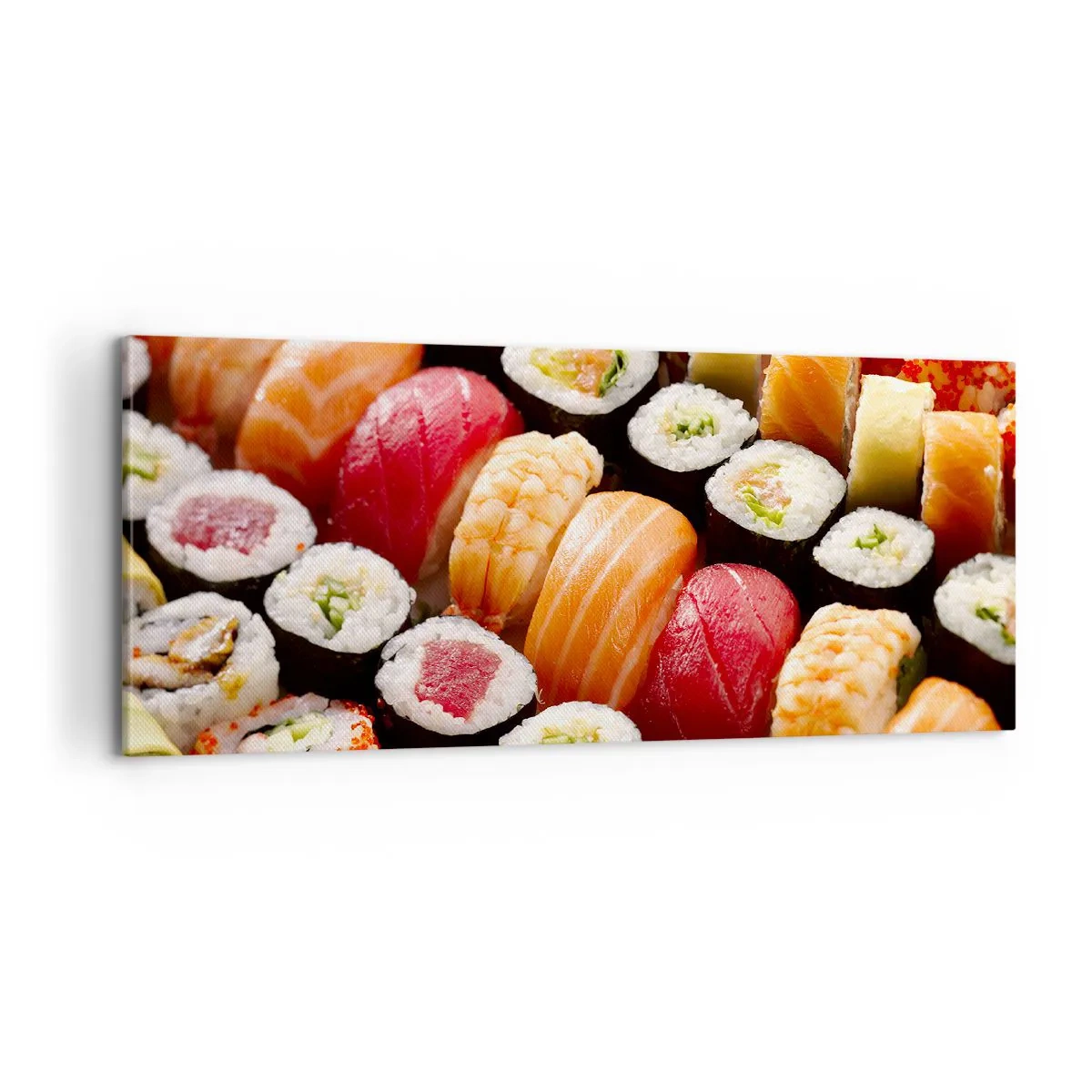 Obraz na plátně - Barvy a chutě Asie - 100x40 cm