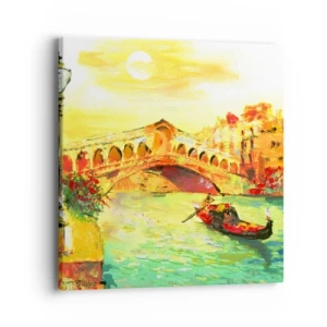 Obraz na plátně - Pouť zamilovaných - 40x40 cm