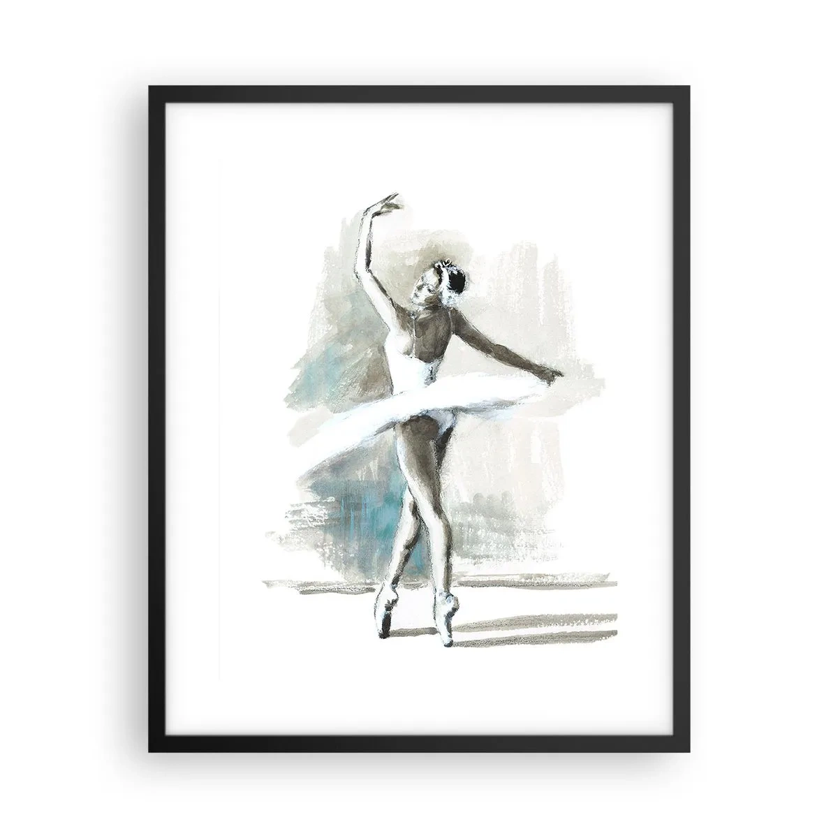 Plakát v černém rámu - Zakletá do labutě - 40x50 cm