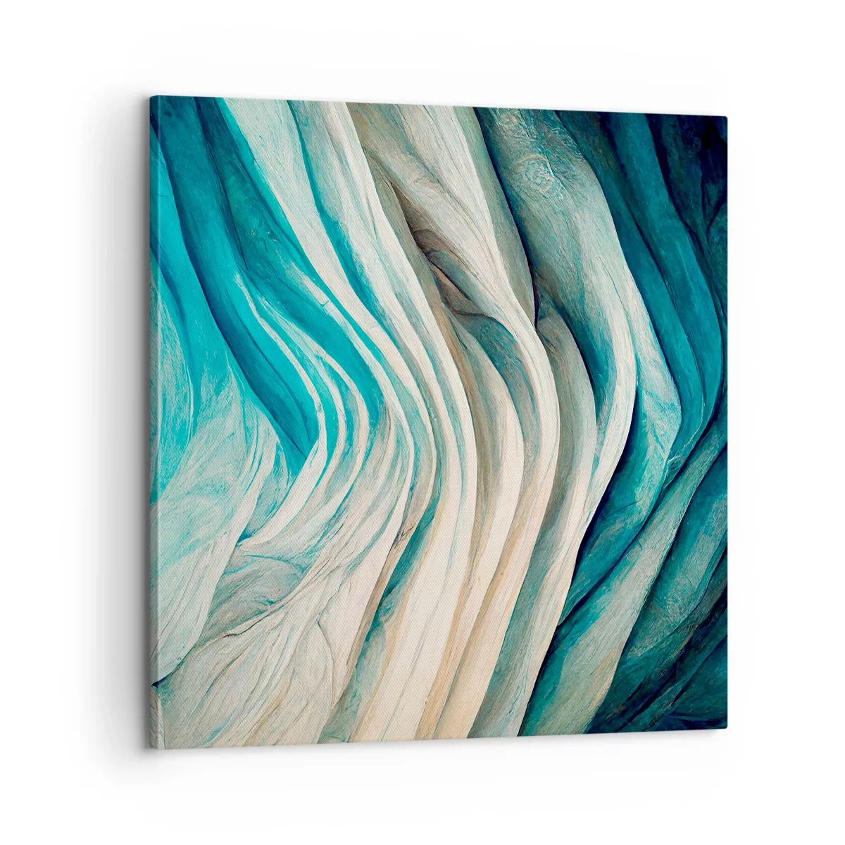 Obraz na plátně - Modrá neukojitelnost - 60x60 cm