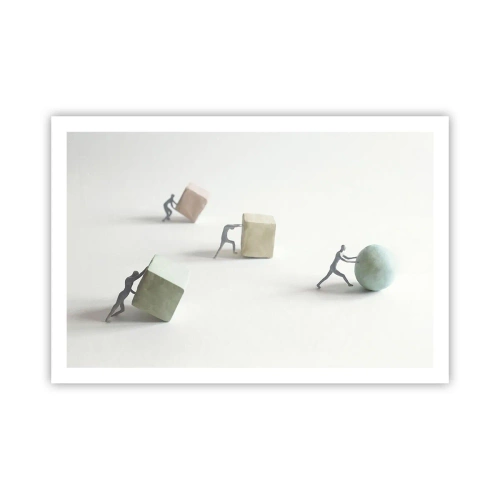 Plakát - Život samotný - 91x61 cm