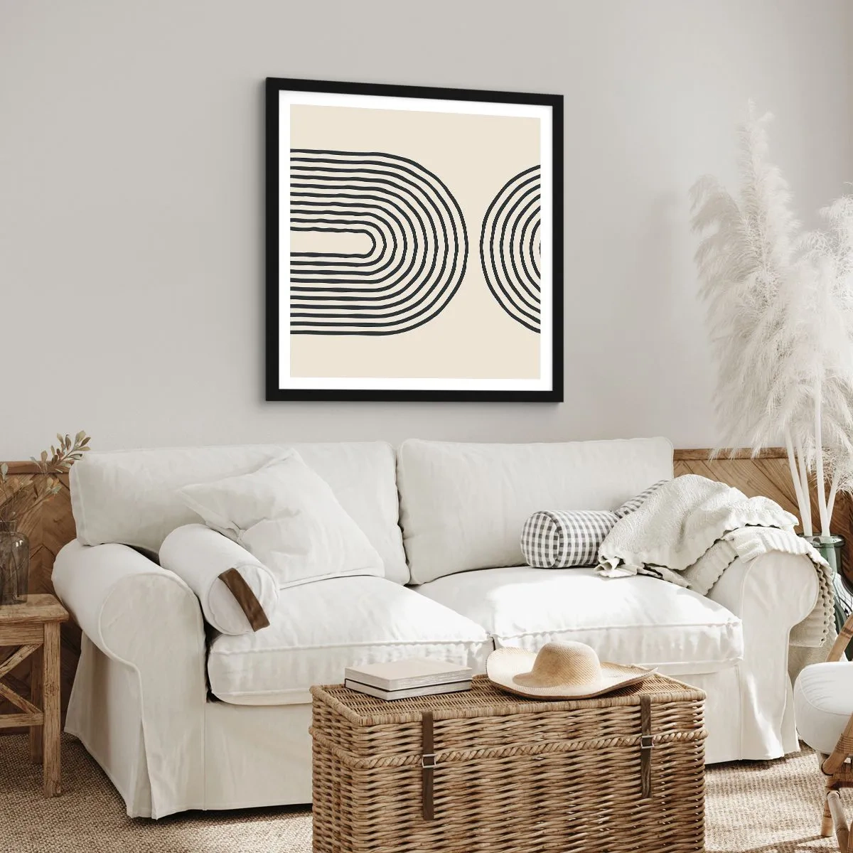 Plakát v černém rámu - Již brzy… - 60x60 cm