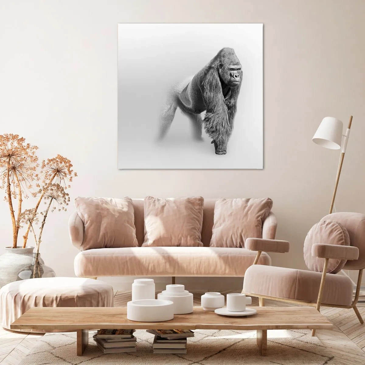 Obraz na plátně - Jistý si svojí silou - 40x40 cm