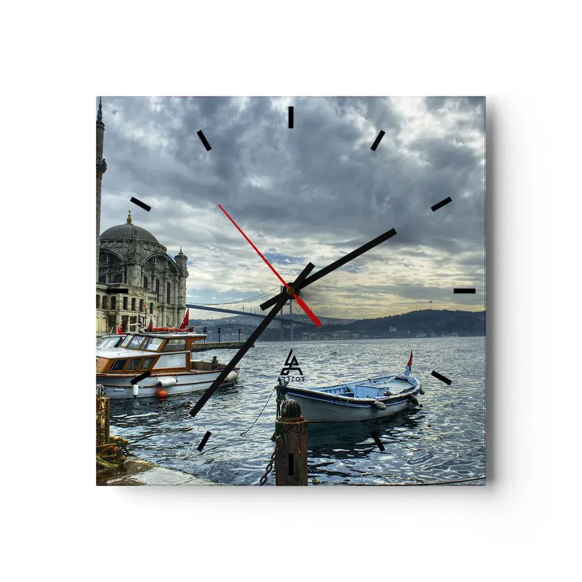 Nástěnné hodiny - Na rozmezí světů - 30x30 cm