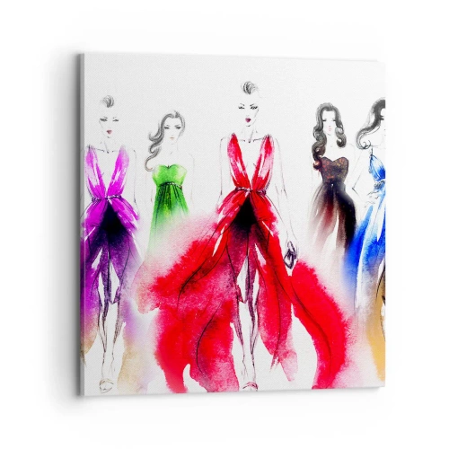 Obraz na plátně - Nálada na kostýmy - 70x70 cm