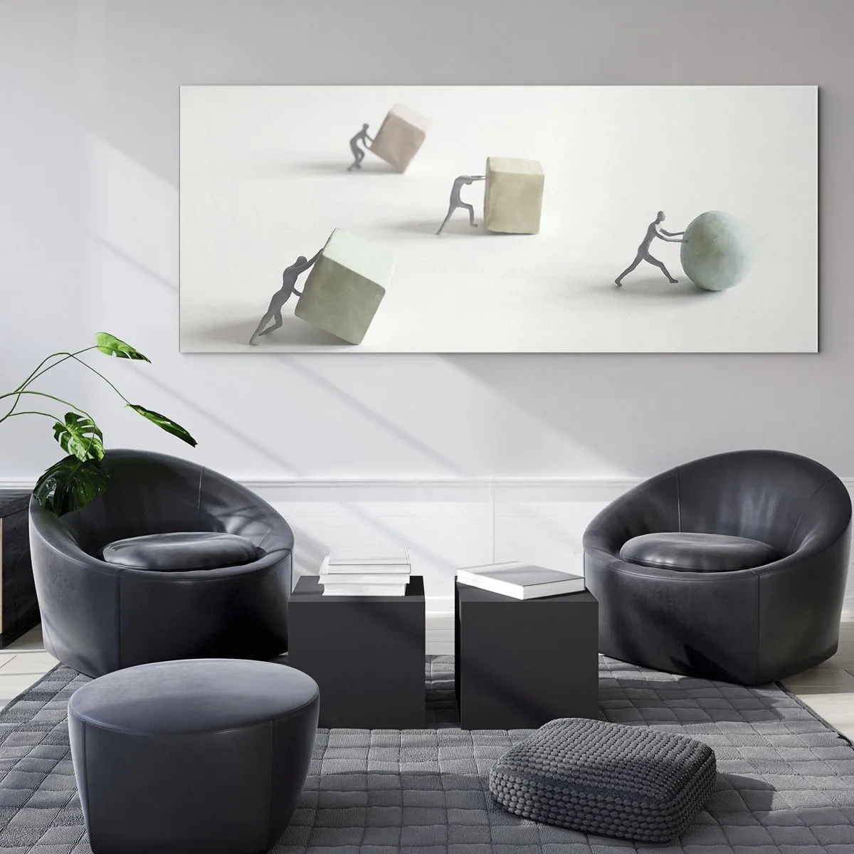 Obraz na skle - Život samotný - 100x40 cm