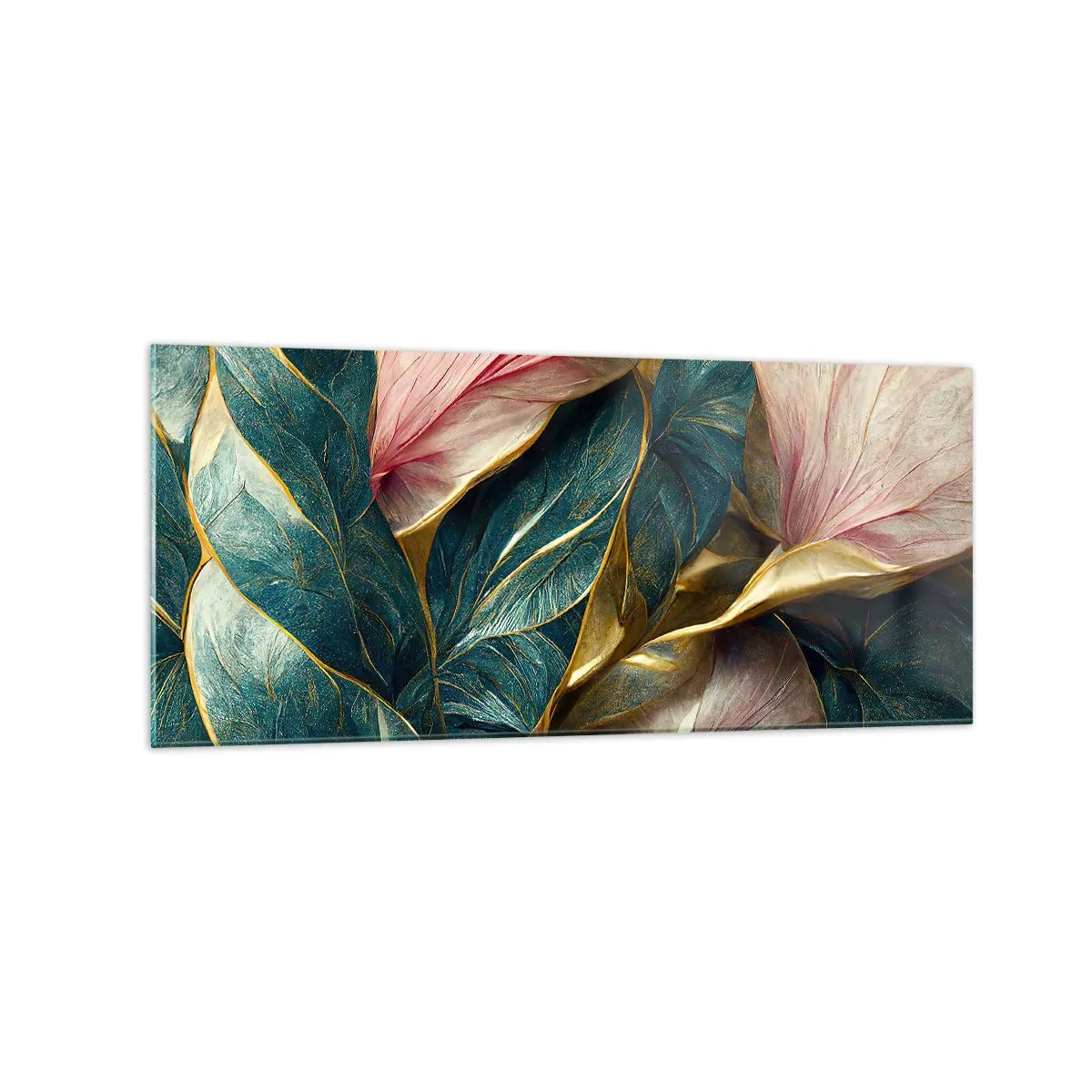 Obraz na skle - Přirozená elegance a styl - 120x50 cm