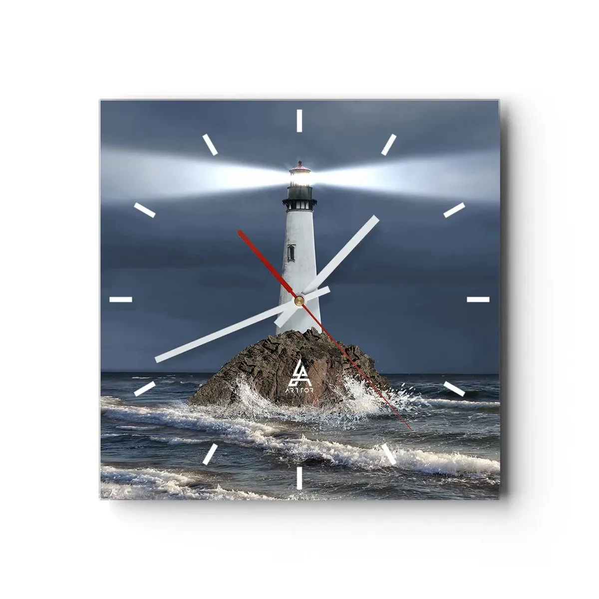 Nástěnné hodiny - Zde…zde…tady! - 30x30 cm