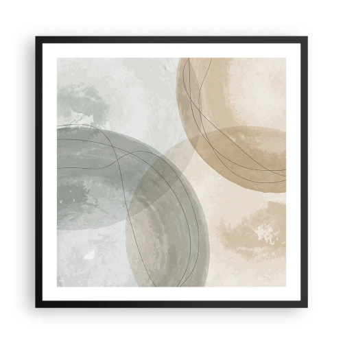 Plakát v černém rámu - Pronikání světů - 60x60 cm