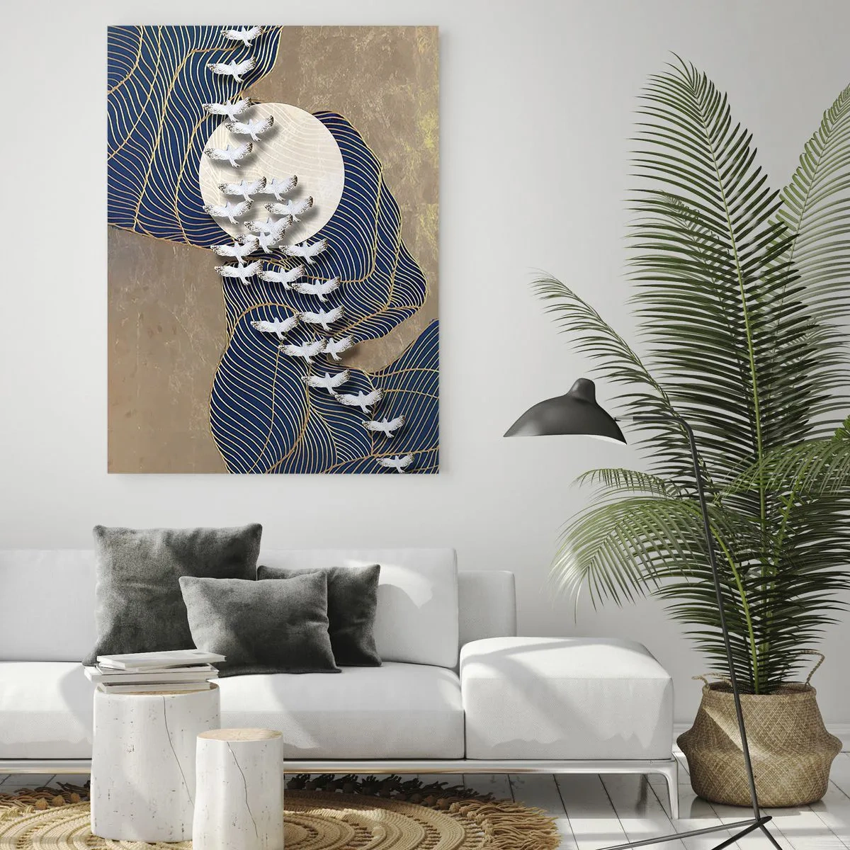 Obraz na skle - Svoboda, putování, společenství - 50x70 cm
