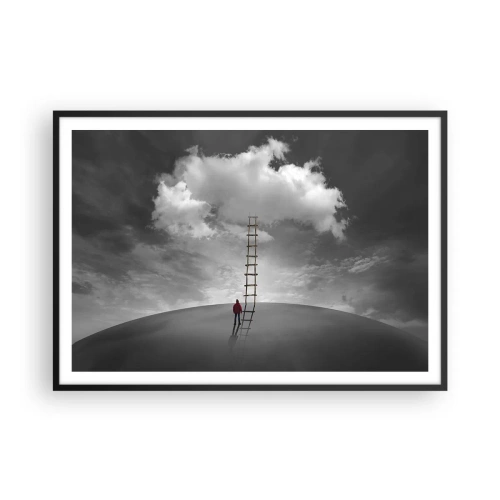 Plakát v černém rámu - Všechno je možné - 100x70 cm