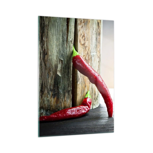 Obraz na skle - Red hot chili peppers - 50x70 cm