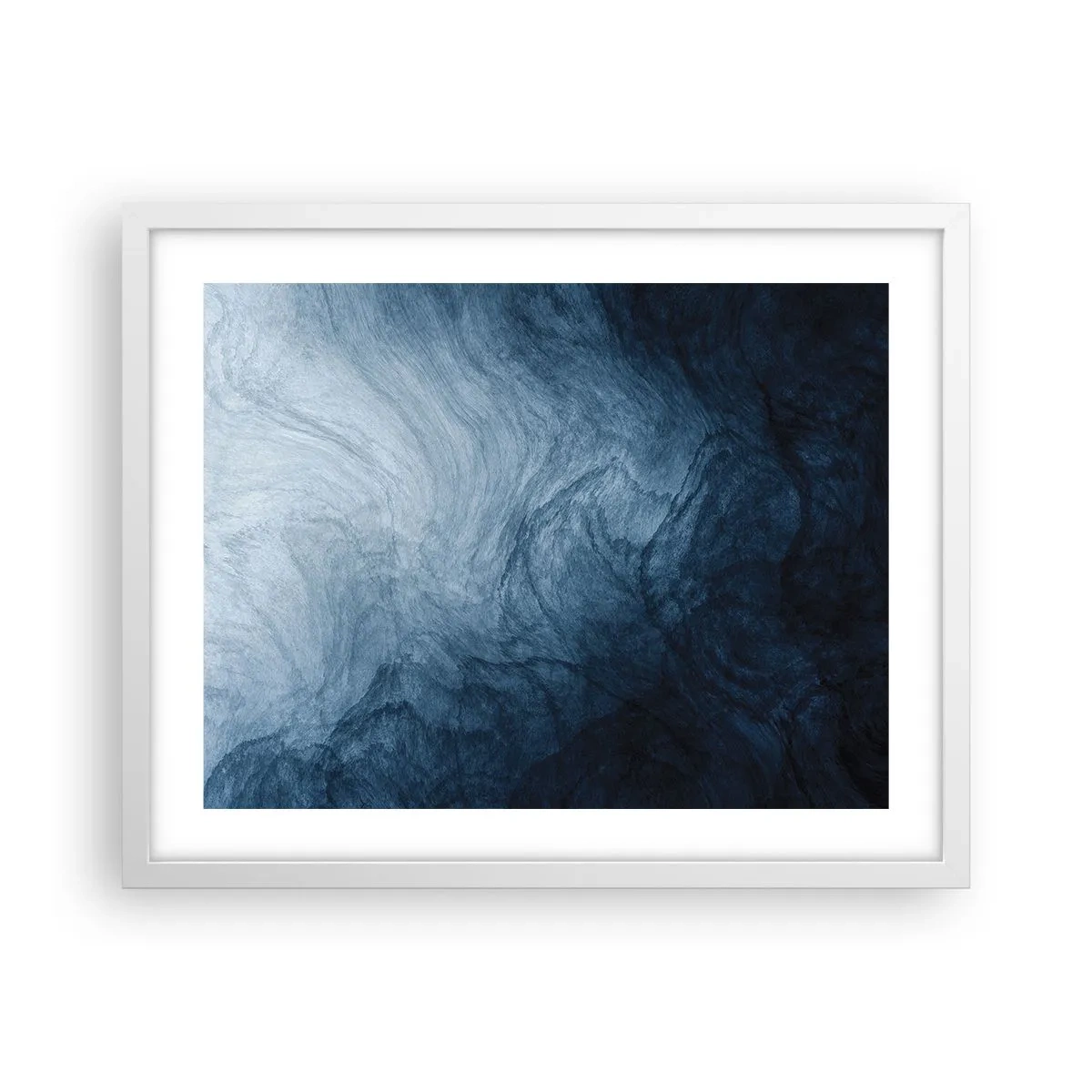 Plakát v bílém rámu - Sáhnout do hlubin - 50x40 cm