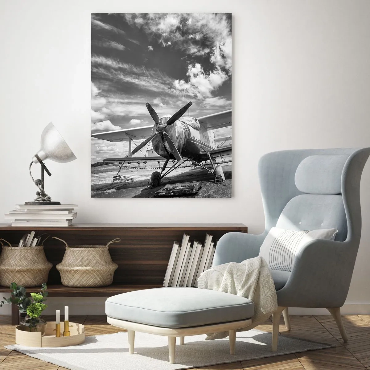Obraz na skle - Nemohu se toho dočkat! - 80x120 cm