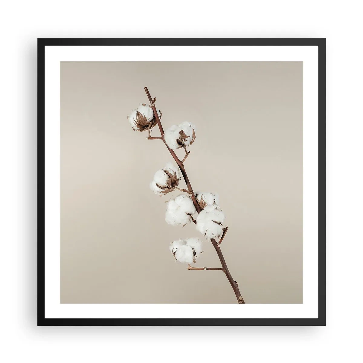 Plakát v černém rámu - U zdroje měkkosti - 60x60 cm