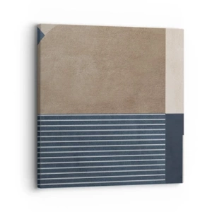 Obraz na plátně - Kompozice jednoduchosti a kulatosti - 30x30 cm