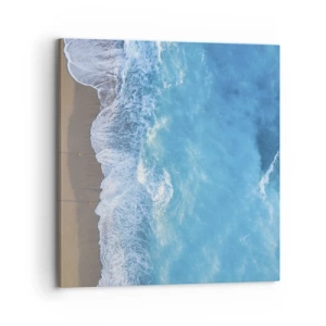 Obraz na plátně - Síla modři - 70x70 cm