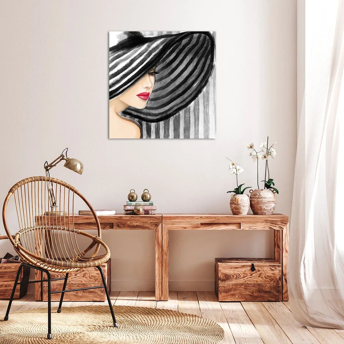 Obraz na plátně - Kde tě hledat? - 70x70 cm