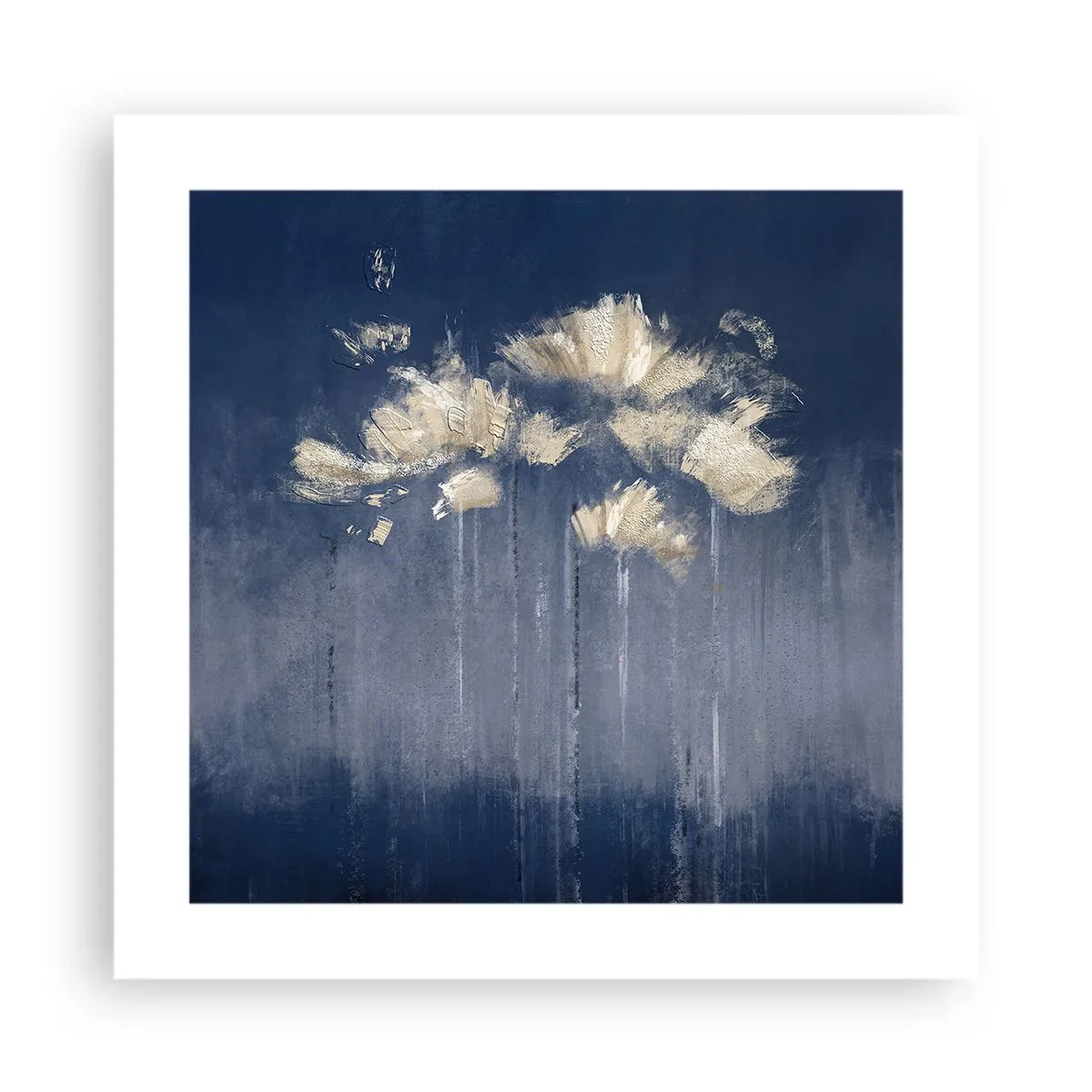 Plakát - Jako okvětní lístky ve větru - 40x40 cm