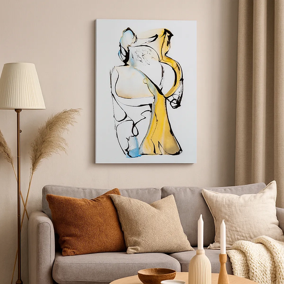 Obraz na plátně - Skleněná abstrakce - 50x70 cm