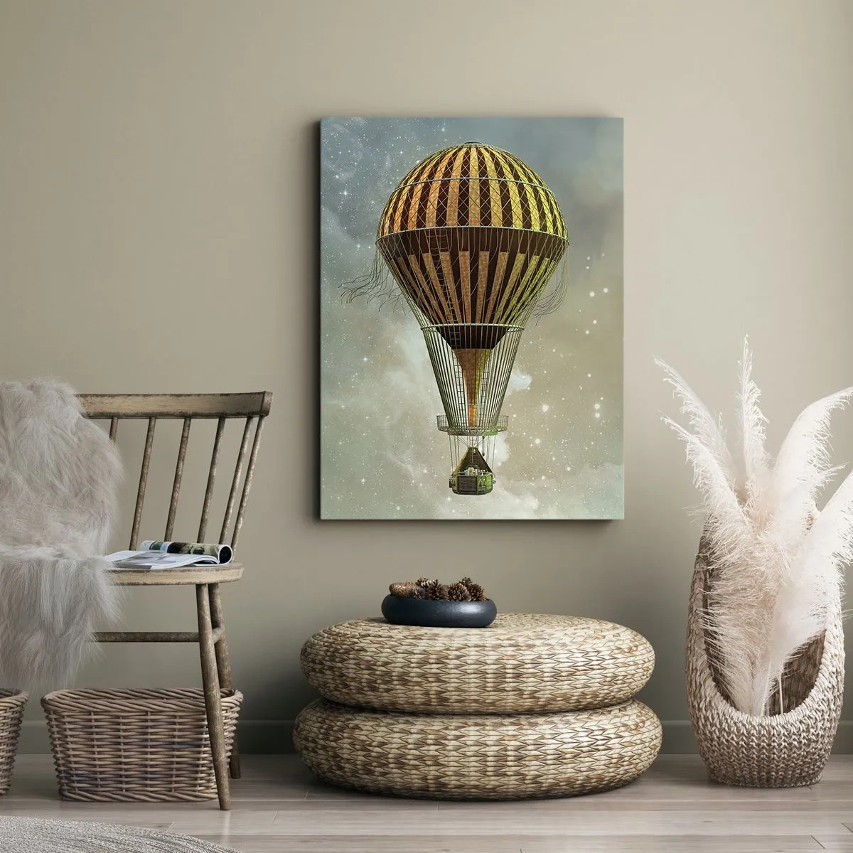 Obraz na plátně - Průkopnické lety - 50x70 cm