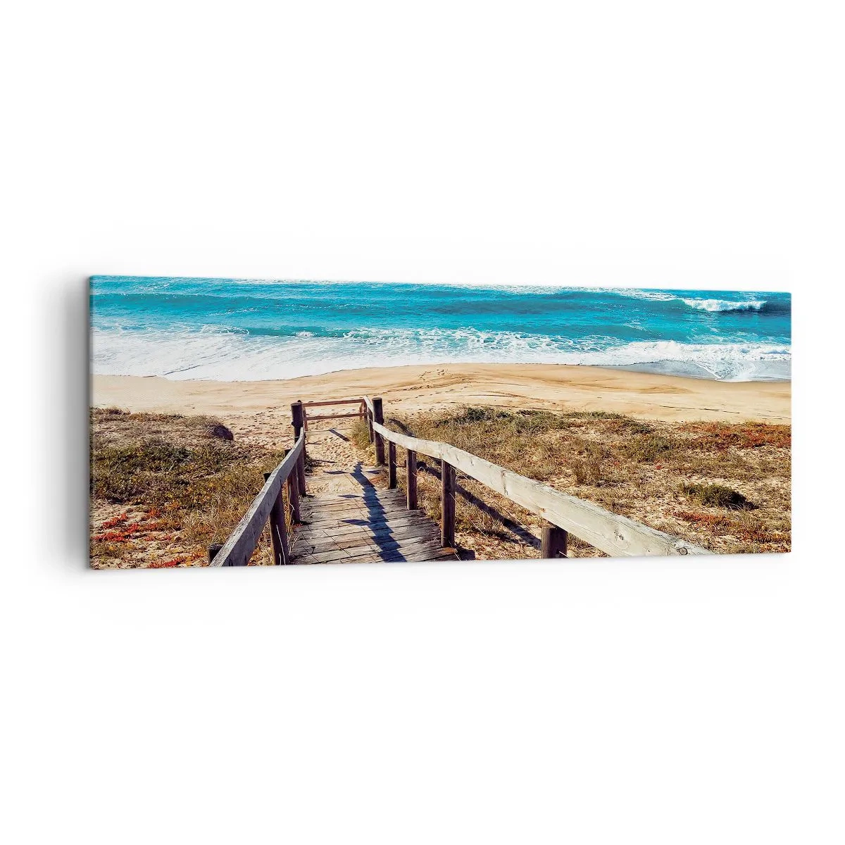 Obraz na plátně - Běž! - 140x50 cm