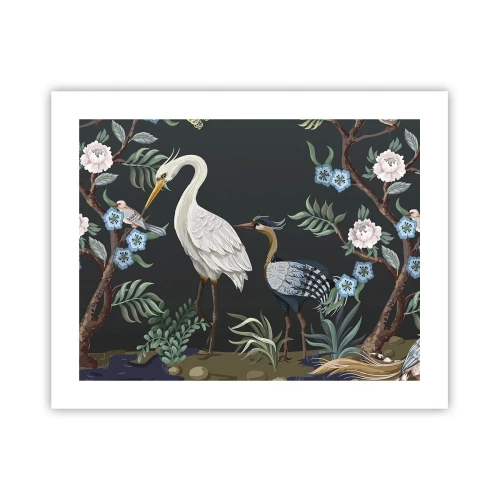 Plakát - Ptačí průvod - 50x40 cm