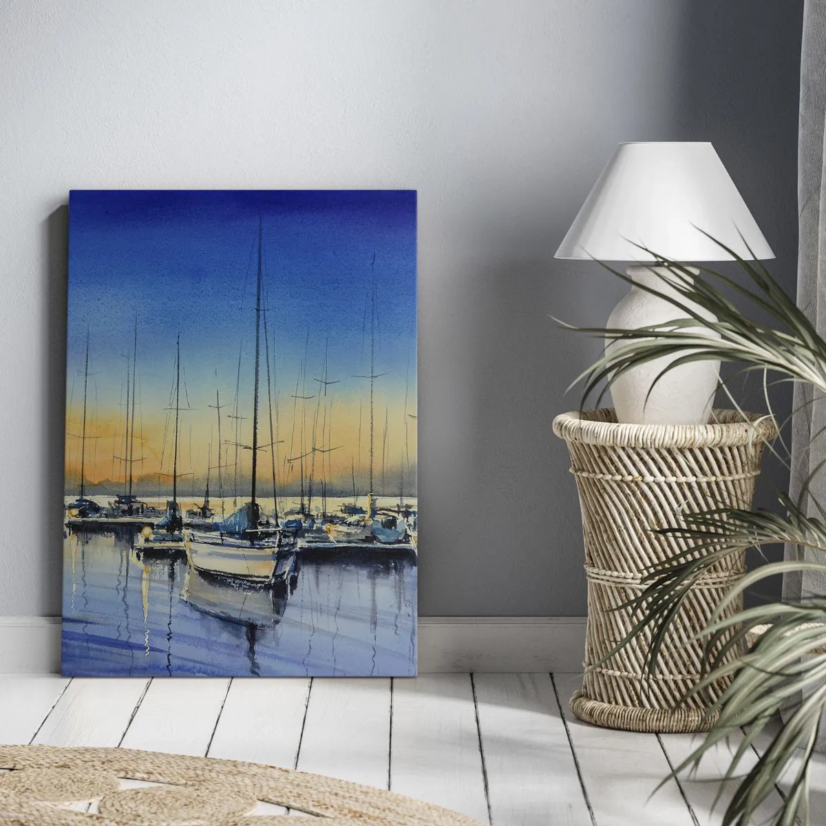 Obraz na plátně - Konec dobrého dne - 55x100 cm