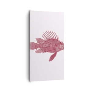 Obraz na plátně - Obyvatelka exotických vod - 65x120 cm