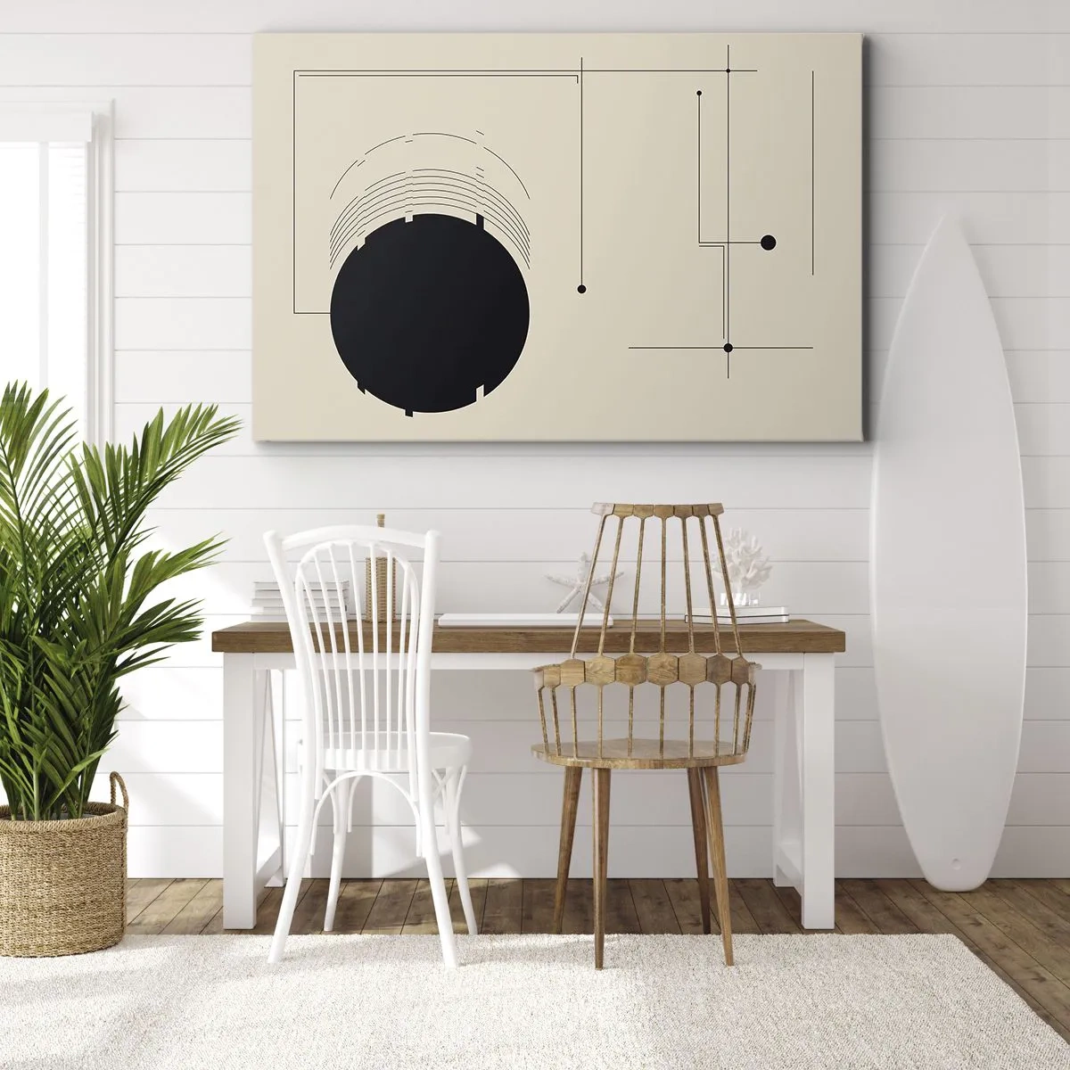 Obraz na plátně - Pružná a dynamická kompozice - 100x70 cm