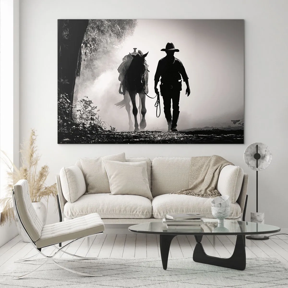Obraz na skle - Texaské ráno - 120x80 cm