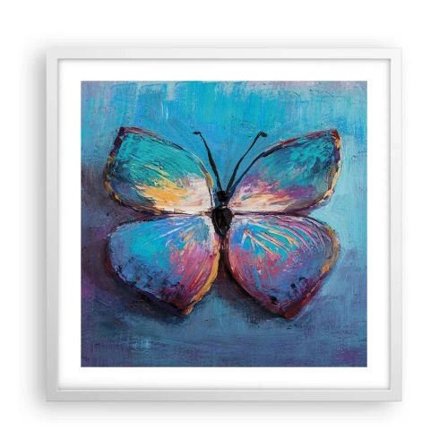 Plakát v bílém rámu - V celé své kráse - 50x50 cm