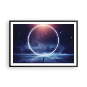 Plakát v černém rámu - Už jsou tady… - 91x61 cm