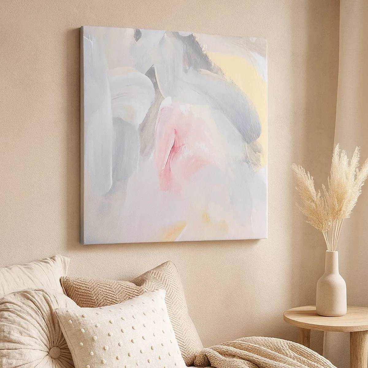 Obraz na plátně - V pastelovém světě - 30x30 cm