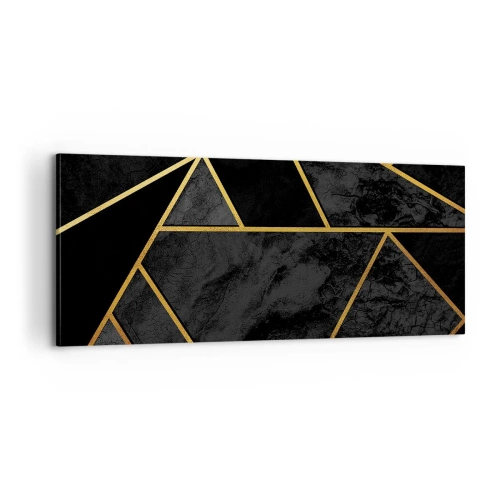 Obraz na plátně - Temnota a světlo - 100x40 cm