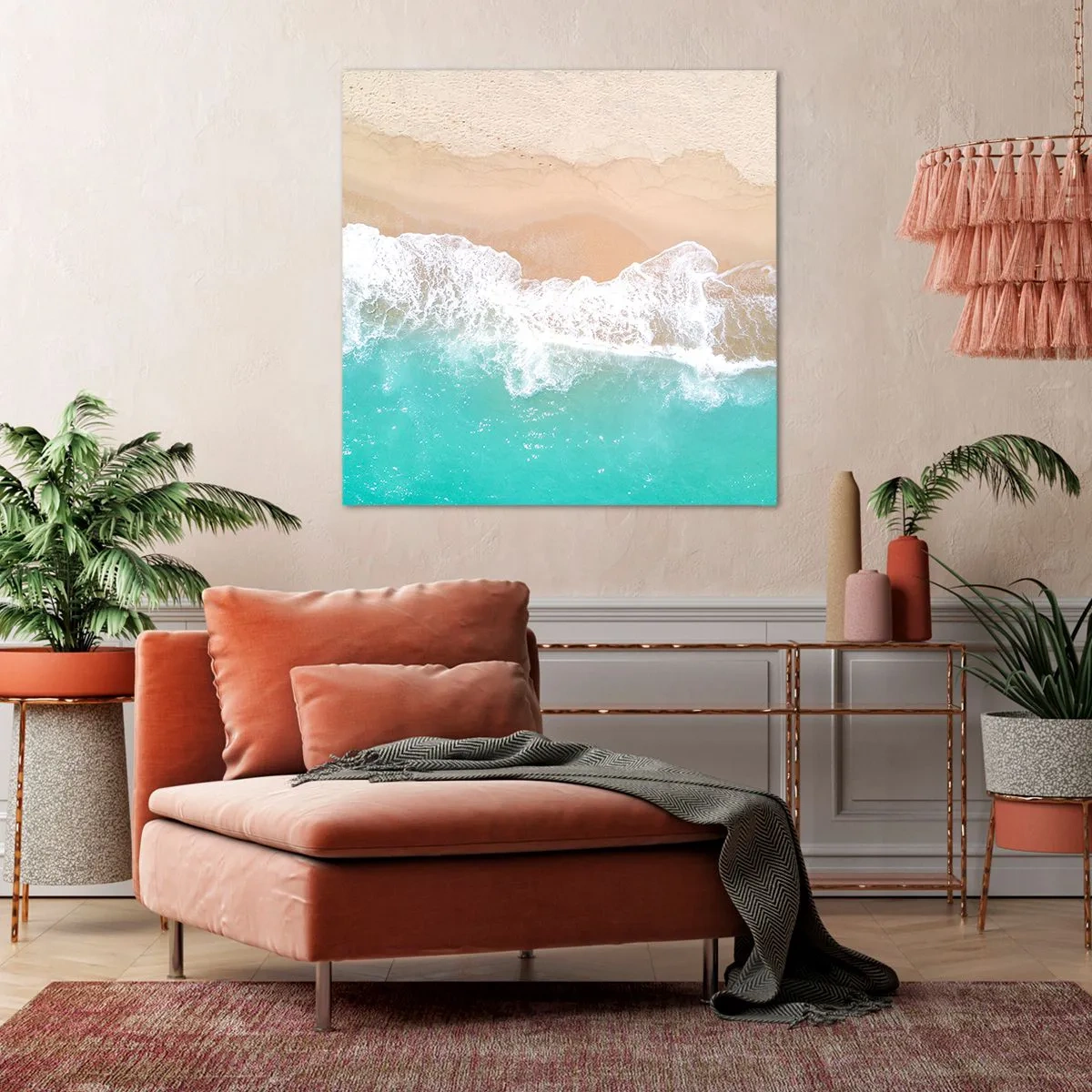 Obraz na plátně - Mazlivý dotek - 40x40 cm