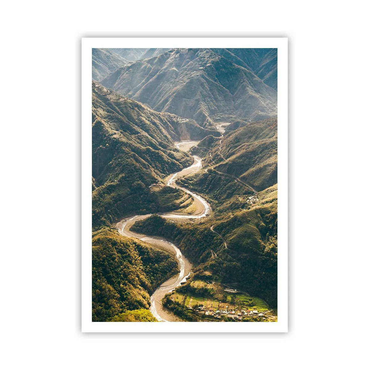 Plakát - Přímo ze srdce hor - 70x100 cm