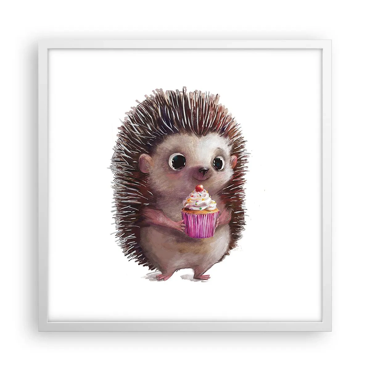 Plakát v bílém rámu - Oslava je každý den - 50x50 cm