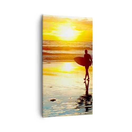 Obraz na plátně - Návrat bojovníka - 55x100 cm