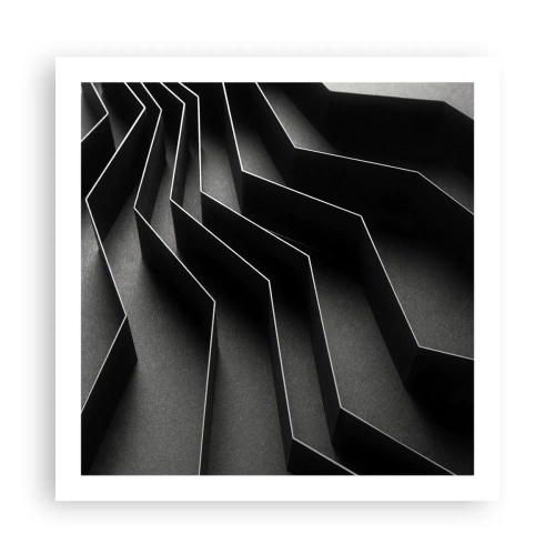 Plakát - Prostorový pořádek - 60x60 cm