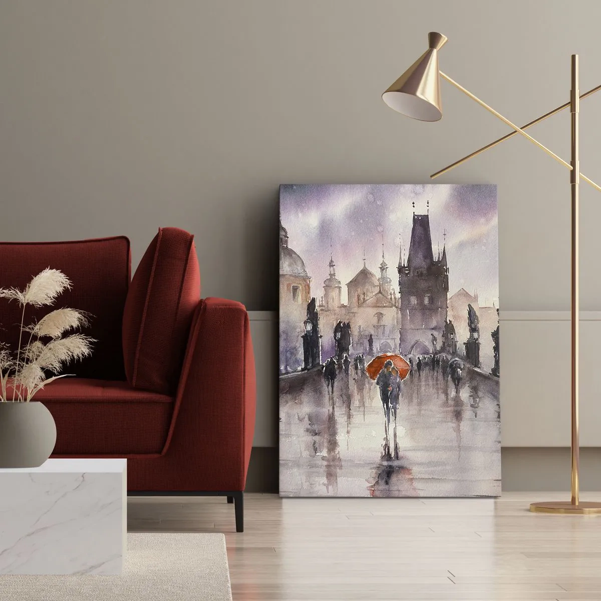 Obraz na plátně - Lidé se nemění - 50x70 cm