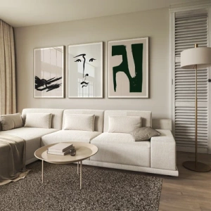 Creamy - Inspirace do obýváku