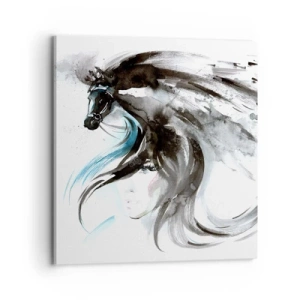 Obraz na plátně - Cval Černého knížete - 70x70 cm