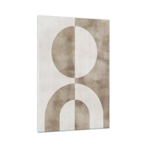 Obraz na skle - Podobnosti a rozdíly - 70x100 cm